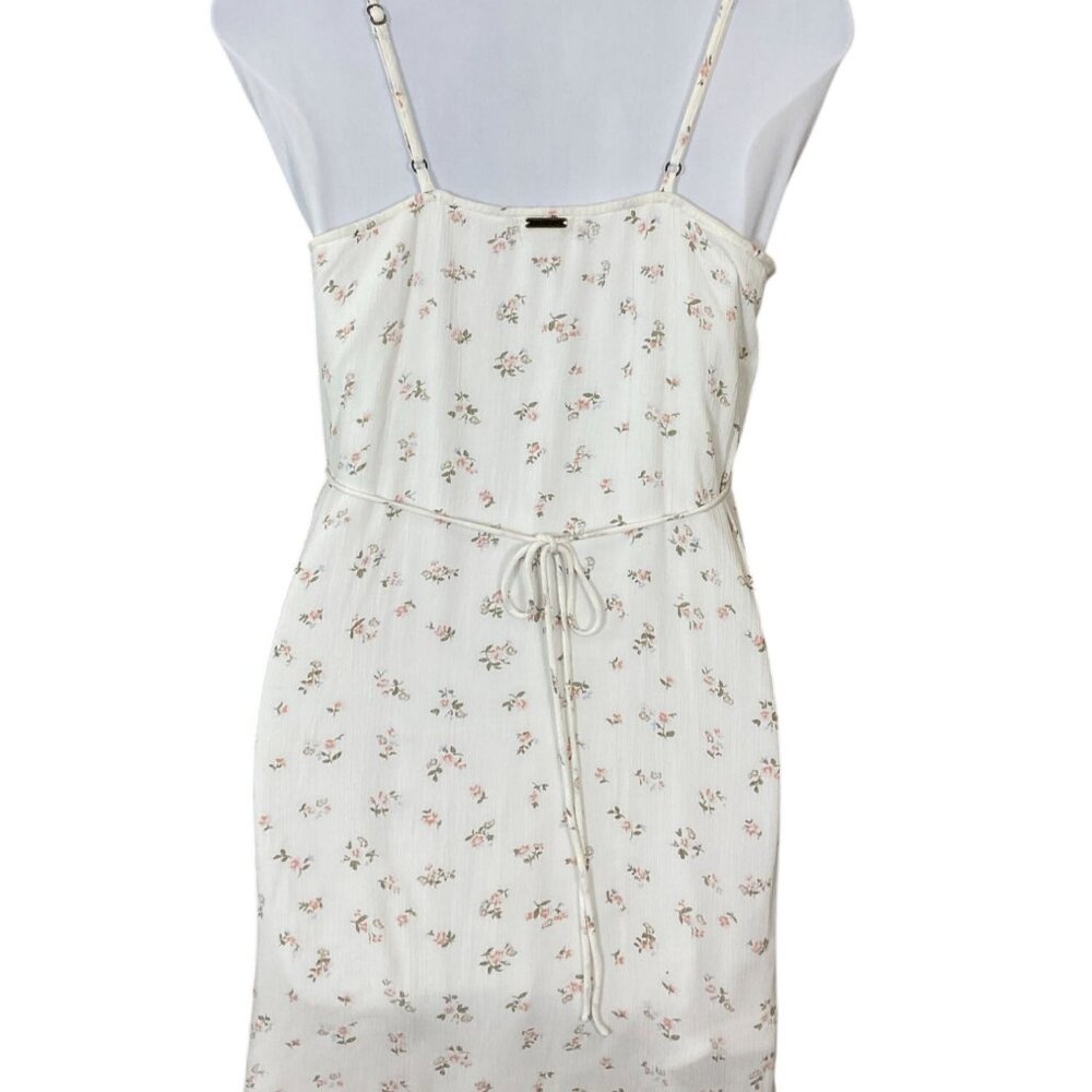 BillaBong Sweet For Ya in Salt Crystal Slip Dress Decorative Buttons Small - Picture 5 of 8